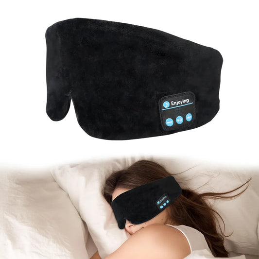 Sleep Mask with Bluetooth Headphones